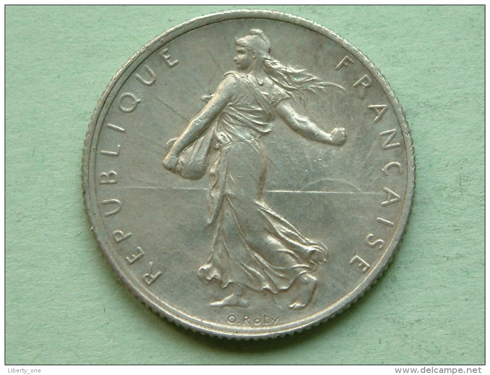 1919 - 2 Francs / KM 845.1 ( Uncleaned - For Grade, Please See Photo ) ! - Autres & Non Classés