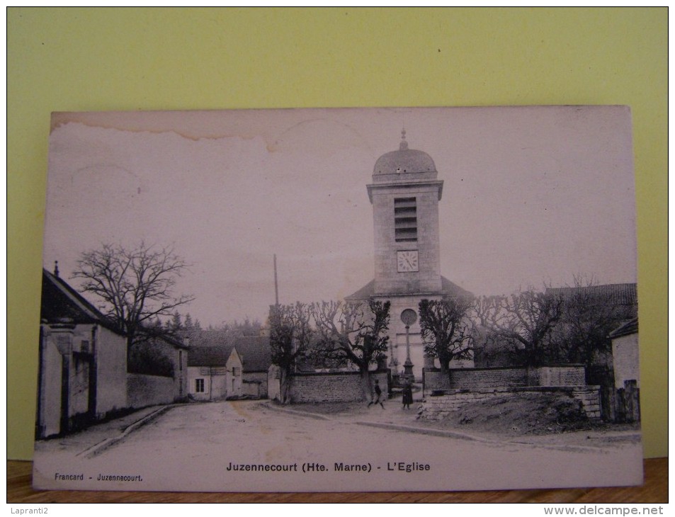 JUZENNECOURT (HAUTE MARNE) L´EGLISE - Juzennecourt