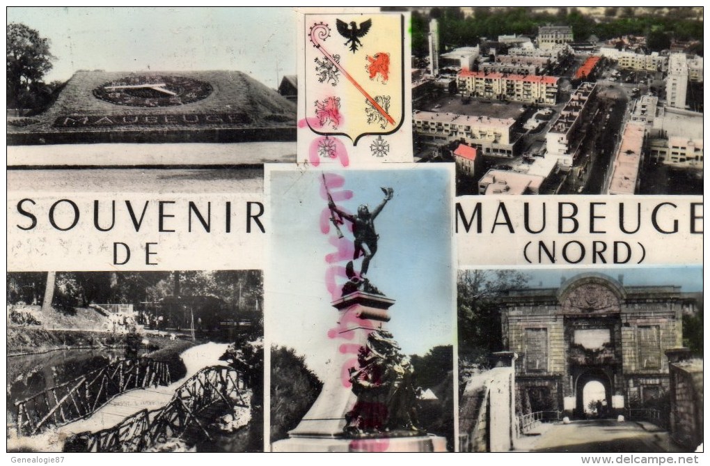 59 -  SOUVENIR DE MAUBEUGE - Maubeuge