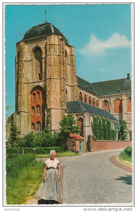 Veere - Grote Kerk - Klederdracht   - Zeeland / Nederland - Veere