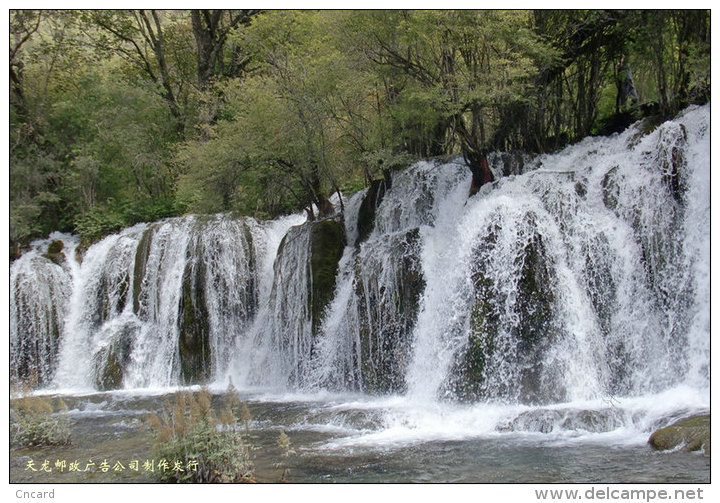 [ T08-004 ] Waterfall ,China 10 Pre-stamped Cards - Other & Unclassified