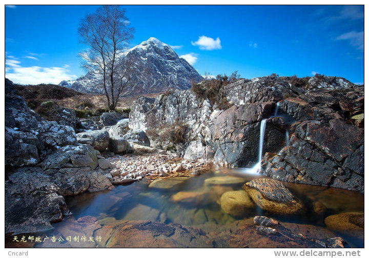 [ T08-007 ] Waterfall ,China 10 Pre-stamped Cards - Other & Unclassified