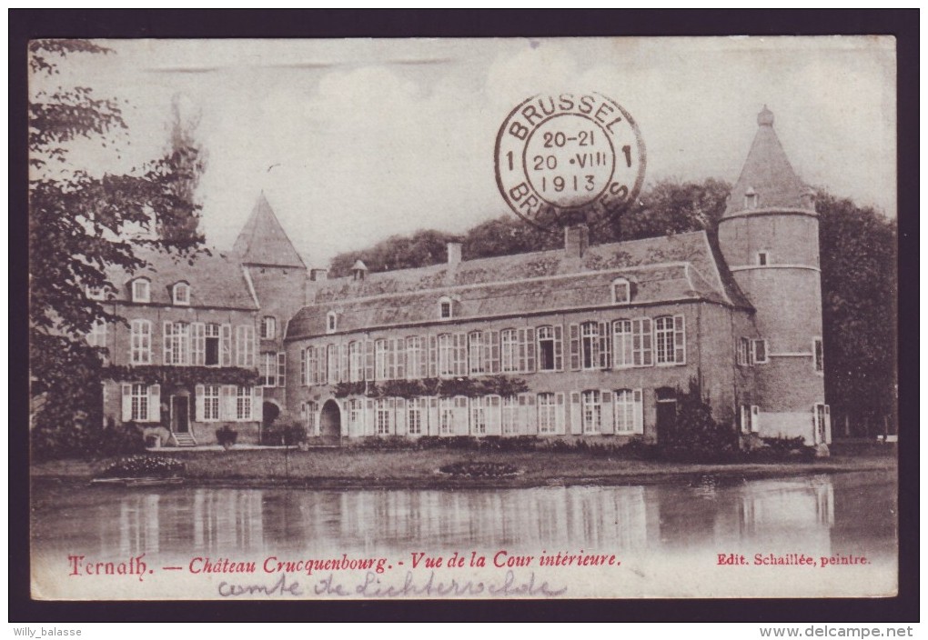 TERNAT - TERNATH - Château Crucquenbourg - Vue De La Cour Intérieure  // - Ternat