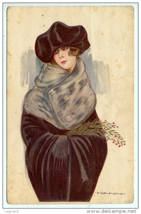 ILLUSTRATORE  - NANNI DONNA IN POSA 1920 - Nanni