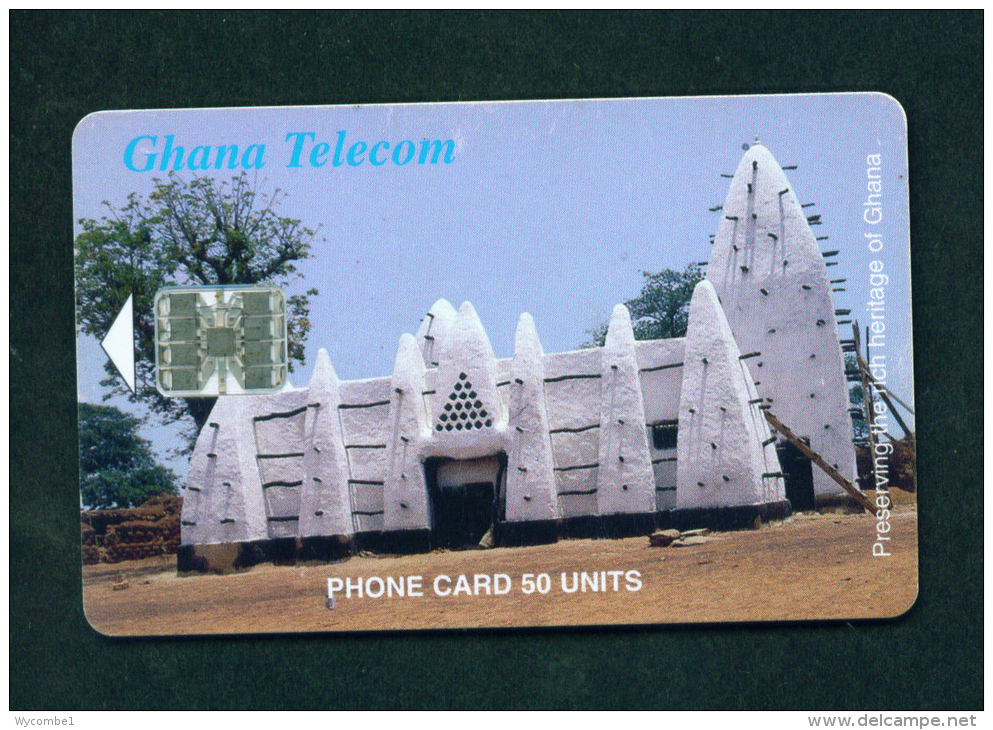 GHANA - Chip Phonecard As Scan - Ghana