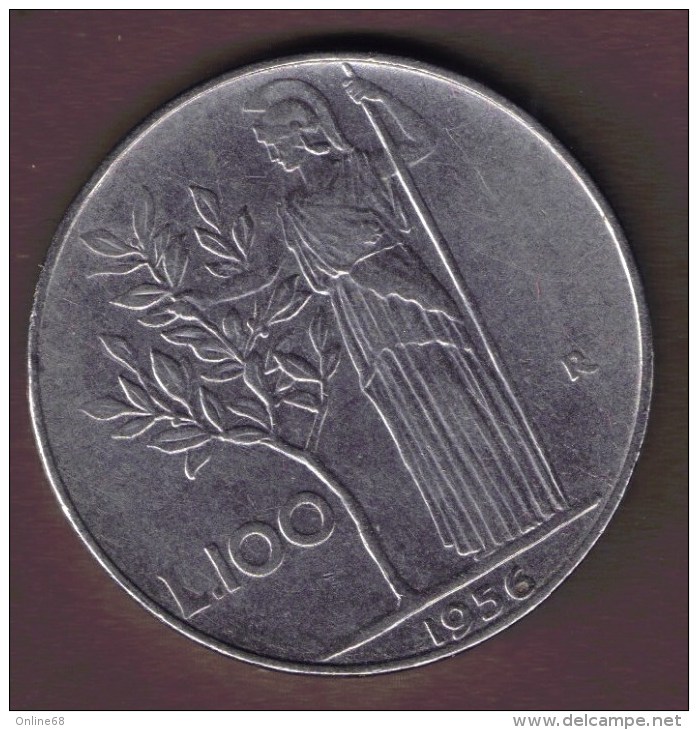 ITALIA 100 LIRE 1956 KM# 96.1 - 100 Lire