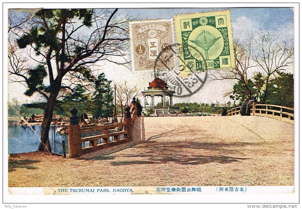 Japon - Stamp On Front "The Tsurumai Park - Nagoya" - Nagoya