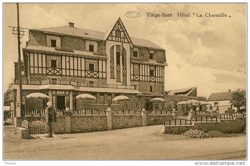 Tiège-Sart - Hôtel " La Charmille " ( Voir Verso ) - Jalhay