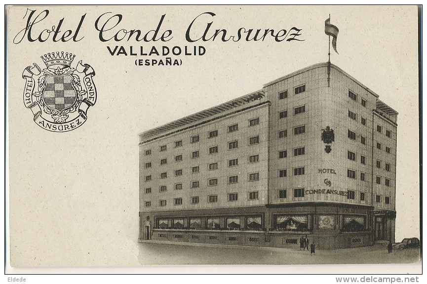 Valladolid Hotel Conde Ansurez  Edicion Fournier Vitoria - Valladolid