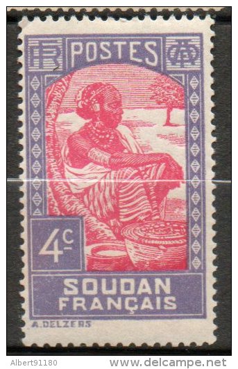 CONGO Taxe 4c  Violet Rose 1931-38 N°62 - Neufs