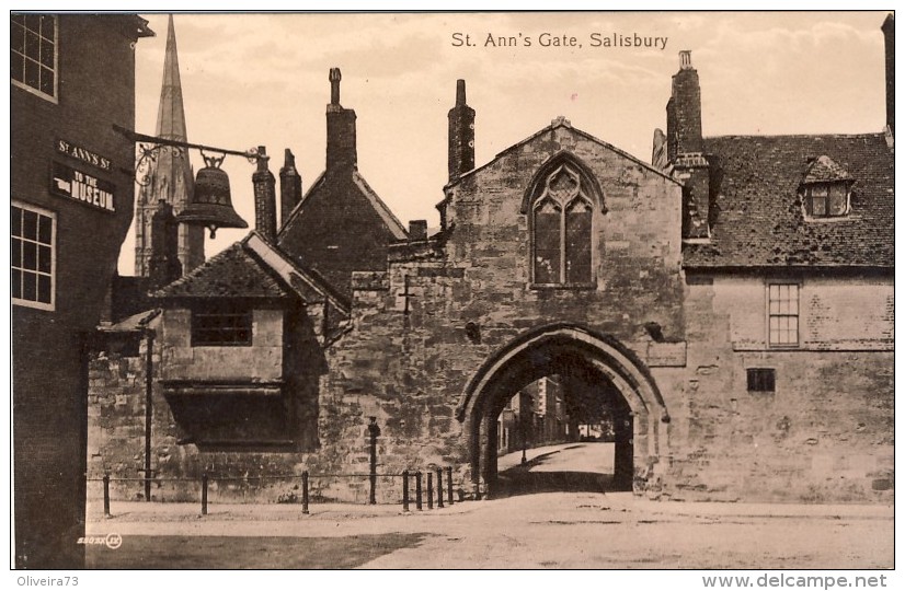 SALISBURY St. Ann's Gate - 2 Scans - Salisbury