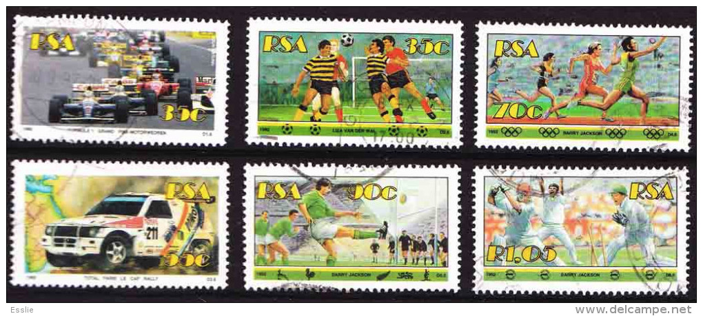 South Africa -1992 Sports - Complete Set - Used Stamps