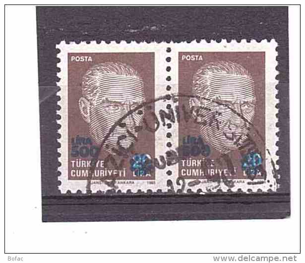 26212  OBL  Y&amp;T  (Atatürk) *TURQUIE*  13/07 - Used Stamps