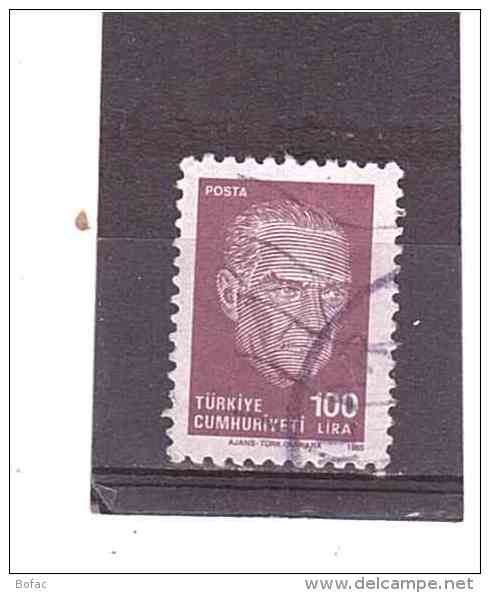 2490   OBL  Y&amp;T  (Atatürk) *TURQUIE*  13/07 - Used Stamps