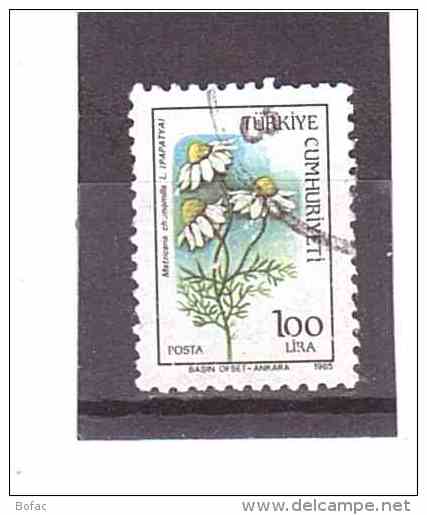 2473  OBL  Y&amp;T  (Fleurs Matricaria) *TURQUIE*  13/07 - Used Stamps
