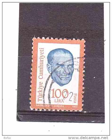 2408  OBL  Y&amp;T  (Atatürk) *TURQUIE*  13/07 - Used Stamps