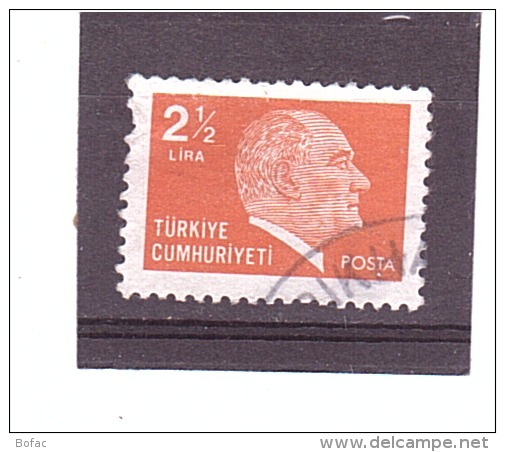 2329   OBL Y&amp;T  (Atatürk) *TURQUIE*  13/07 - Used Stamps