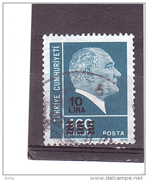 2322   OBL Y&amp;T  (Atatürk) *TURQUIE*  13/07 - Used Stamps