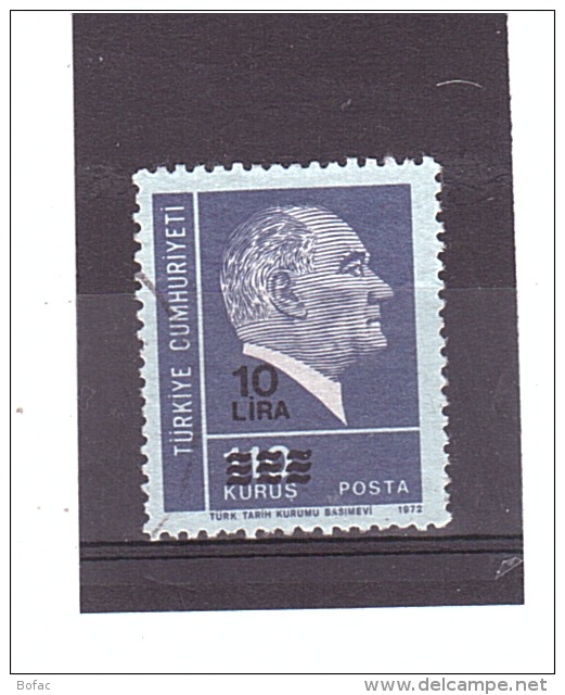 2321   OBL Y&amp;T  (Atatürk) *TURQUIE*  13/07 - Used Stamps