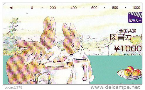 JAPON / TITRE DE TRANSPORT TOKYO / - Rabbits