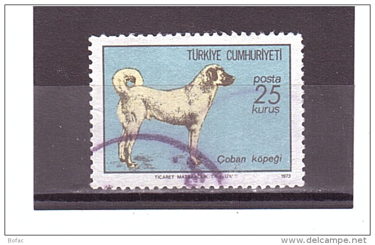 2067   OBL Y&amp;T  (Chien Berger De Sivas)   *TURQUIE*  13/06 - Oblitérés