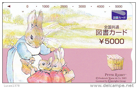 JAPON / TITRE DE TRANSPORT TOKYO / - Rabbits