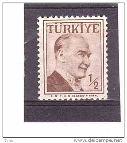 1387  *     Y&amp;T  (Atatürk) *TURQUIE*  13/03 - Nuovi