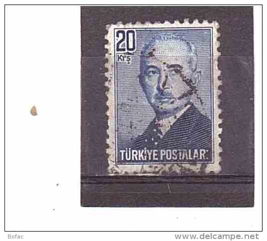 1069   OBL   Y&amp;T  (Atatürk) *TURQUIE*  13/03 - Used Stamps