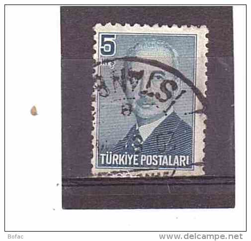 1065   OBL   Y&amp;T  (Atatürk) *TURQUIE*  13/03 - Used Stamps