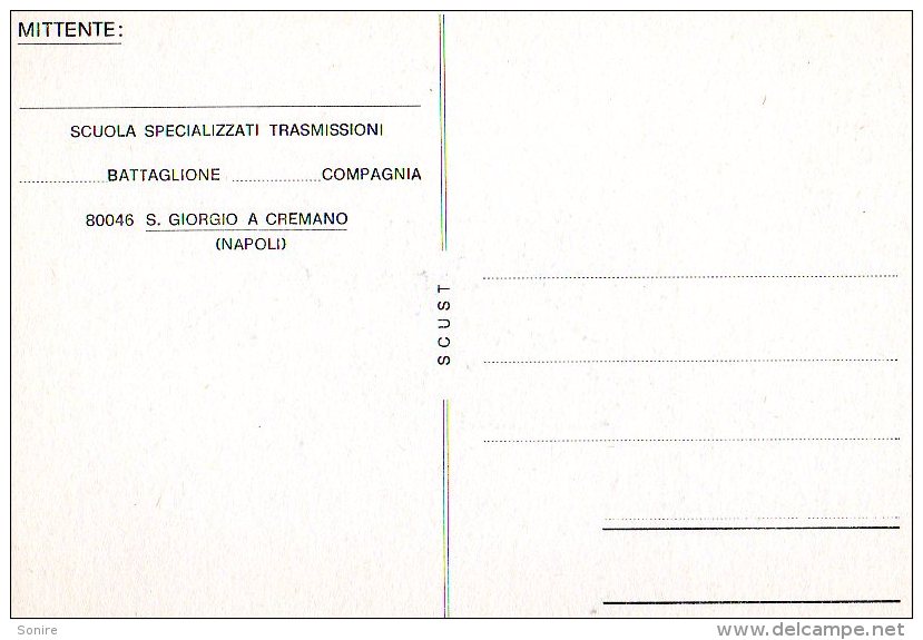 SCUOLA SPECIALIZZATI TRASMISSIONI - SAN GIORGIO A CREMANO(NAPOLI) - Reggimenti