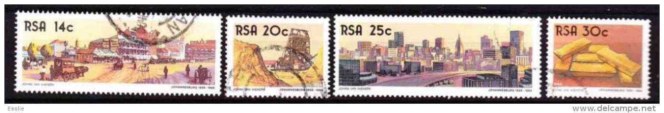 South Africa -1986 - The Golden City - Complete Set Used - Oblitérés