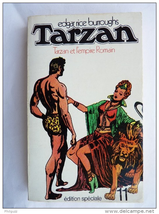 LIVRE SF Edgar Rice BURROUGHS 11 Tarzan Et L'empire Romain Lattes / DENOËL édition S - Lattes