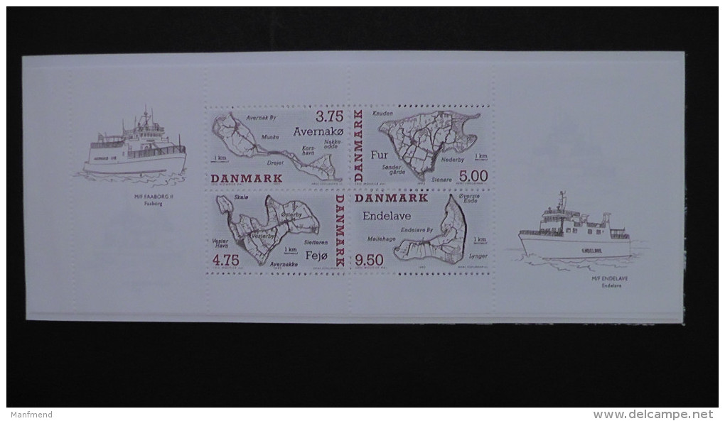 Denmark - 1995 - Mi.Nr. 1096-9,booklet MH 2**MNH - Look Scan - Carnets