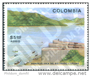 Ref. 178003 * MNH * - COLOMBIA. 1979. CENTRAL HIDROELECTRICA DEL RIO DEL PRADO - Agriculture