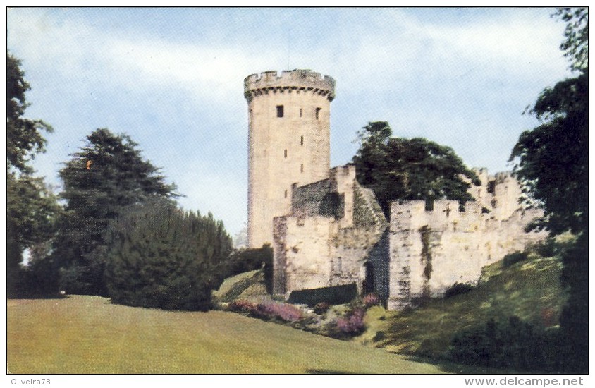 WARWICK CASTLE The Bear Towers And Guys Tower - 2 Scans - Warwick