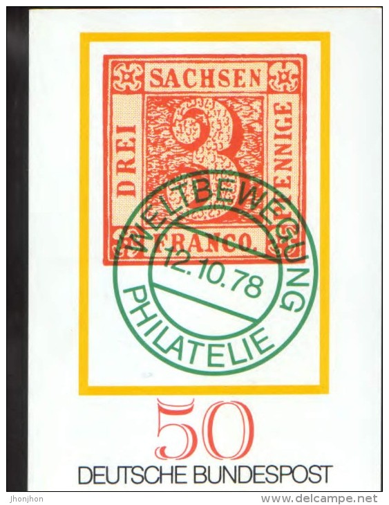 Deutschland/Germany- Postal Stationery Postcard 1978,unused - PSo5 Tag Der Briefmarke - 2/scans - Cartoline - Nuovi