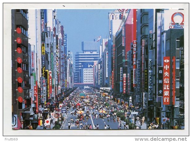 JAPAN - AK194707 Tokyo - Ginza Street On Sunday - Tokio