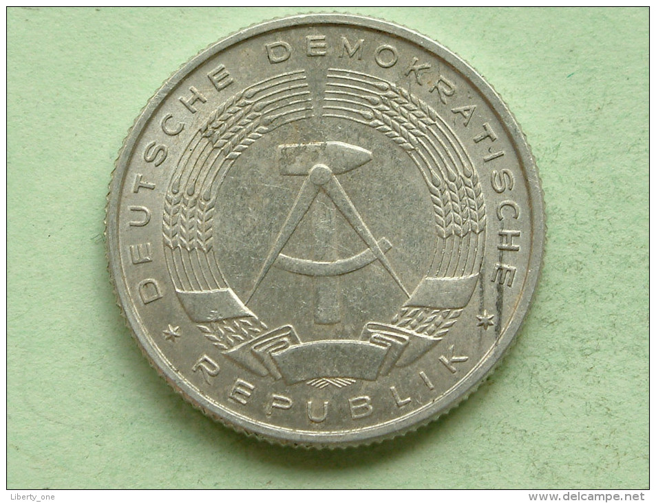 1957 A - 1 Mark / KM 14 ( Uncleaned Coin - For Grade, Please See Photo ) !! - 2 Marcos