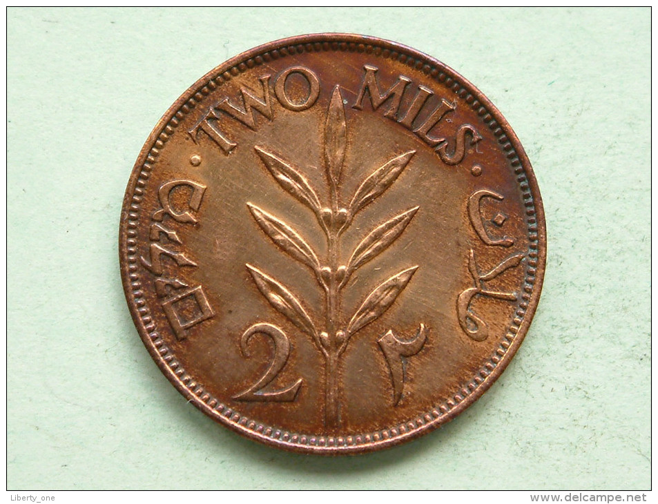 Palestine 1941 - TWO MILS / KM 2 ( Uncleaned Coin - For Grade, Please See Photo ) !! - Andere - Azië