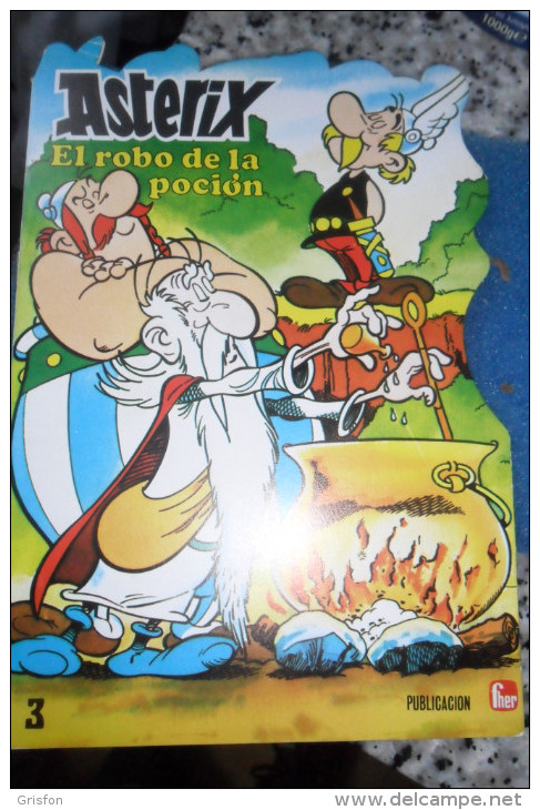 Asterix El Robo De La Pocion Editorial Fher Bilbao - Kinder- Und Jugendbücher