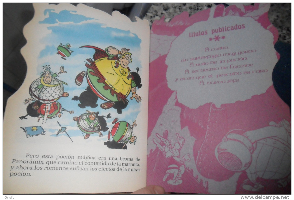 Asterix El Robo De La Pocion Editorial Fher Bilbao - Libros Infantiles Y Juveniles