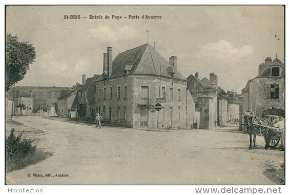 89 SAINT BRIS LE VINEUX / Saint-Bris, Entrée Du Pays, Porte D'Auxerre / - Saint Bris Le Vineux