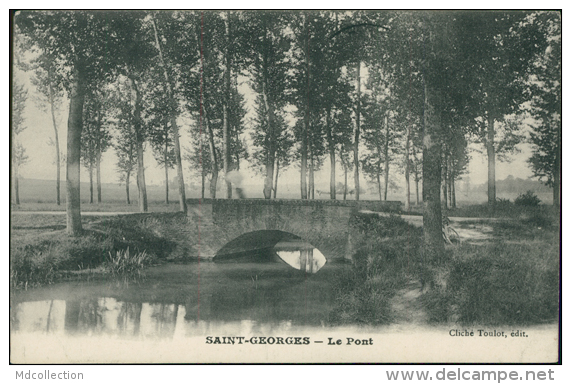 89 SAINT GEORGES SUR BAULCHE  /  Saint-Georges, Le Pont / - Saint Georges Sur Baulche