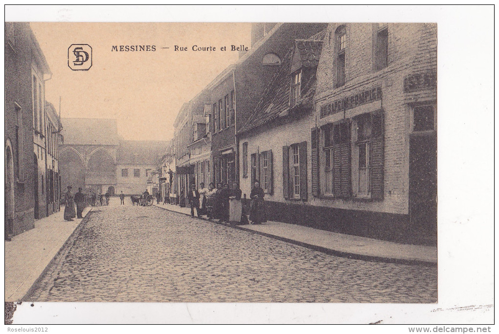 MESSINES / MEESSEN / MESEN : Rue Courte Et Belle - Messines - Mesen