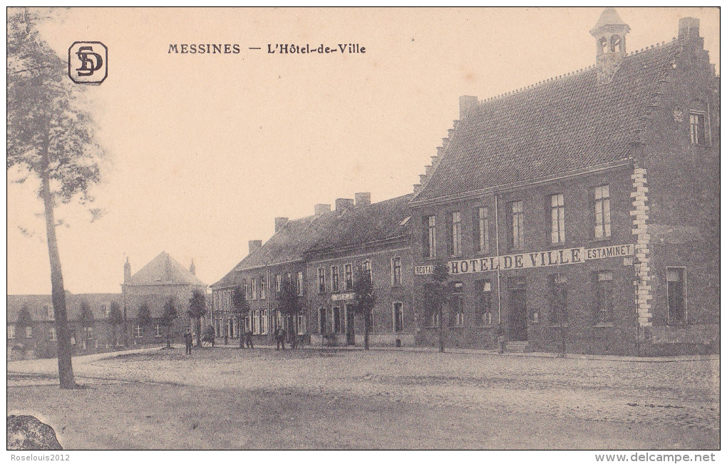 MESSINES / MEESSEN / MESEN : Hôtel-de-Ville - Mesen