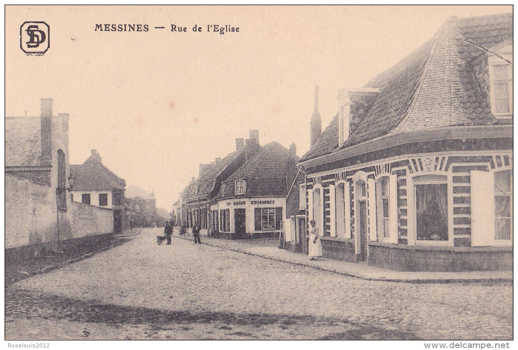 MESSINES / MEESSEN / MESEN : Rue De L'Eglise - Messines - Mesen