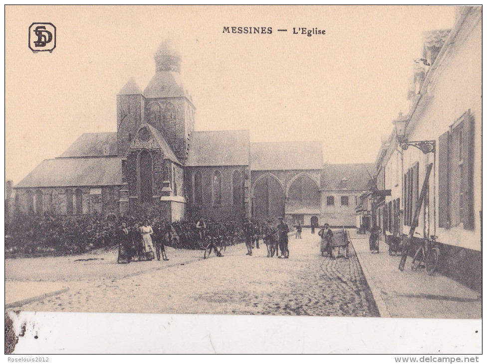 MESSINES / MEESSEN / MESEN : L'église - Messines - Mesen