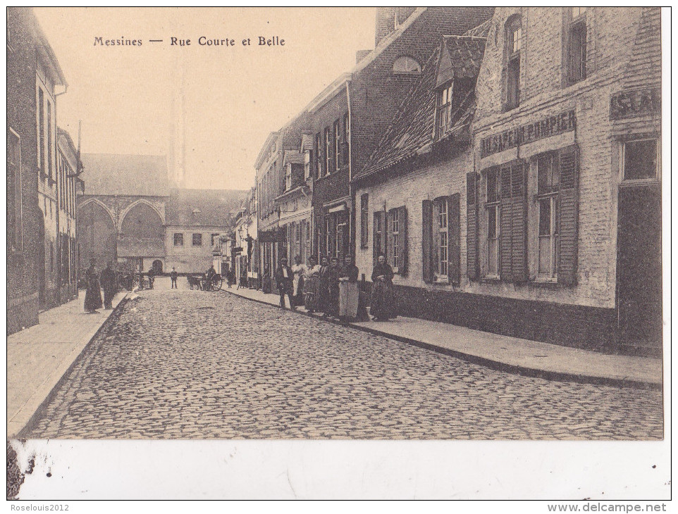 MESSINES / MEESSEN / MESEN : Rue Courte Et Belle - Mesen