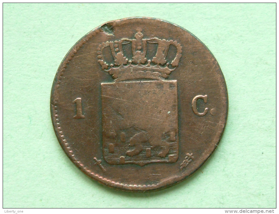 1873 - 1 Cent / KM 100 ( Uncleaned Coin - For Grade, Please See Photo ) !! - 1849-1890 : Willem III
