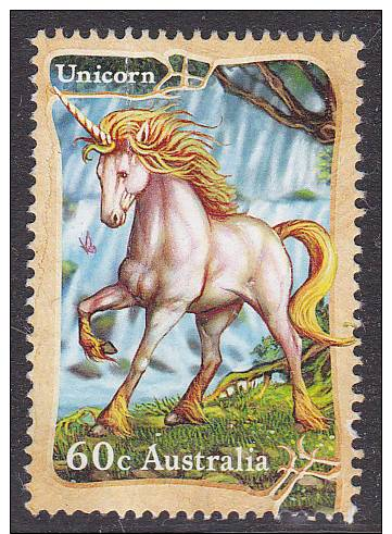 2011. AUSTRALIAN DECIMAL. Mythical Creatures. 60c. Unicorn. FU. - Oblitérés